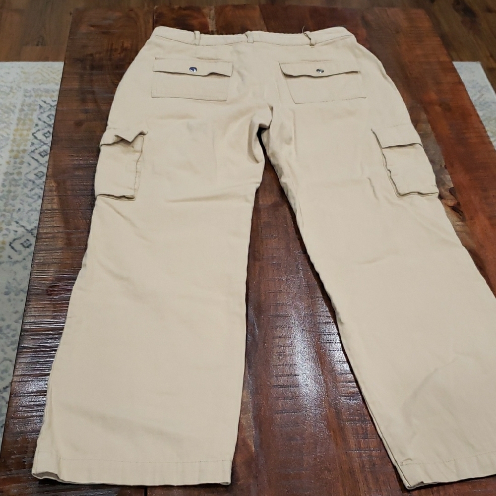 Princess Polly Light Beige Cargo Pants - Picture 8 of 9